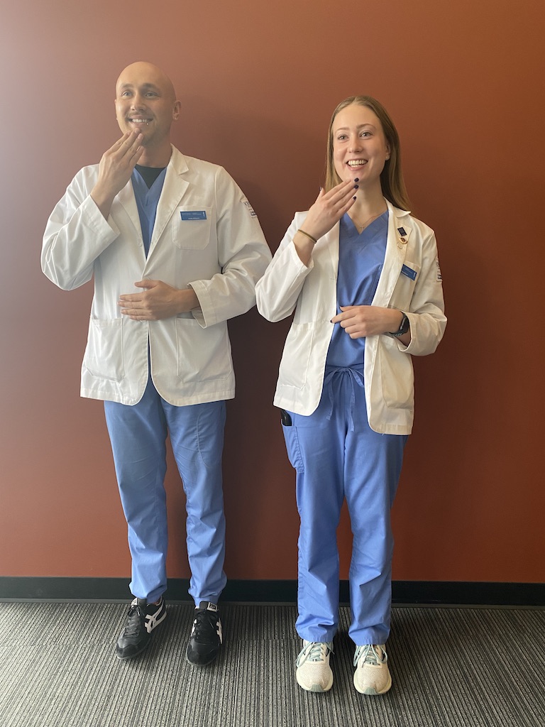 Adjunct Professor Brings ASL Lessons to CPM Students Kent State